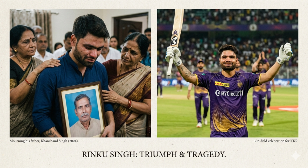 रिंकू सिंह के पिता का निधन