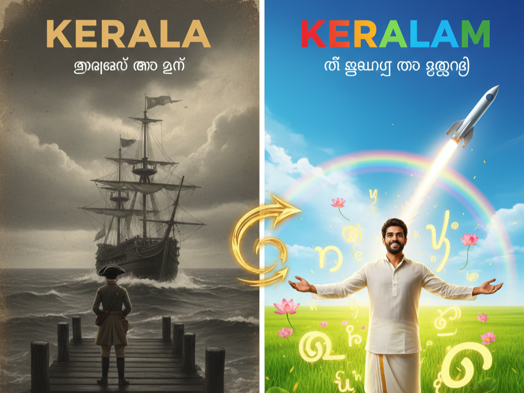 केरल का 'केरलम' नाम क्यों पड़ा