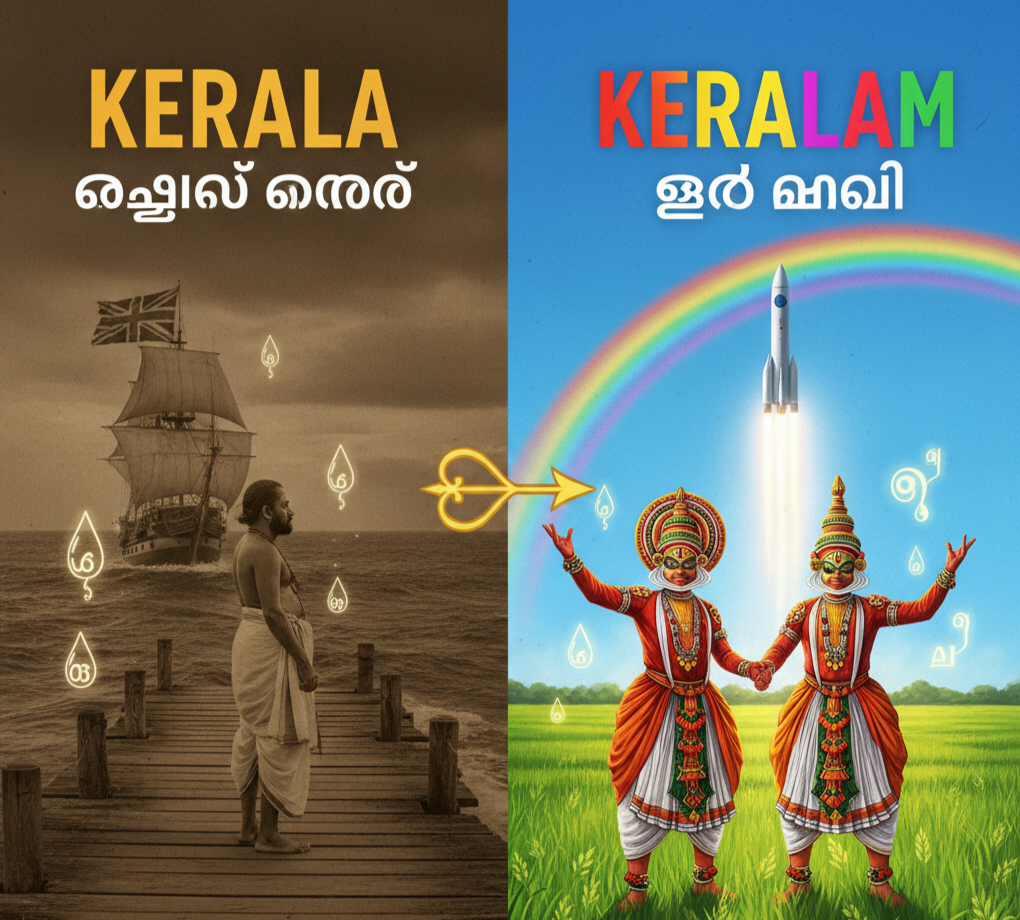 केरल का 'केरलम' नाम क्यों पड़ा